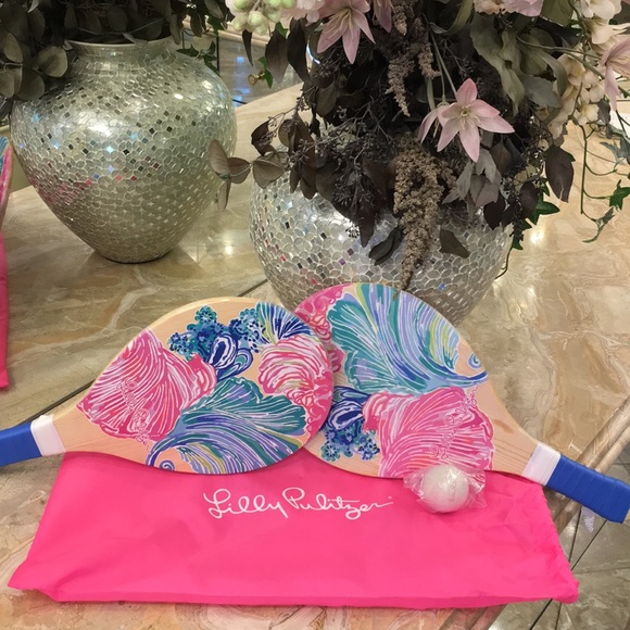 Lilly Pulitzer Accessories - Lilly pulitzer paddle ball set